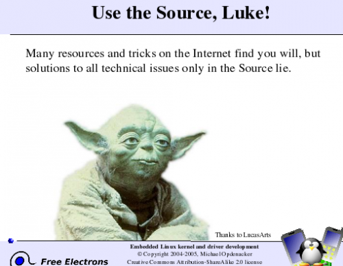 Use the Source, Luke